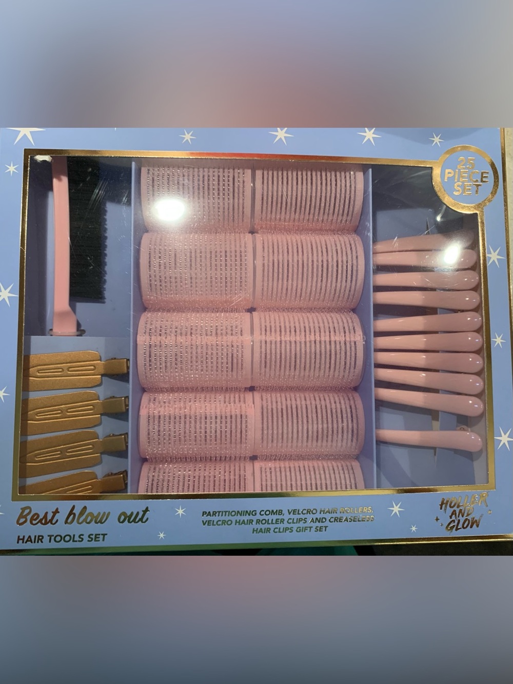 Best Blow Out Pink Hair Tools Set